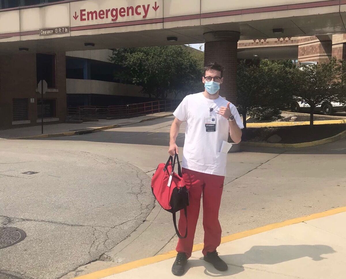 Chris Kenney nursing student